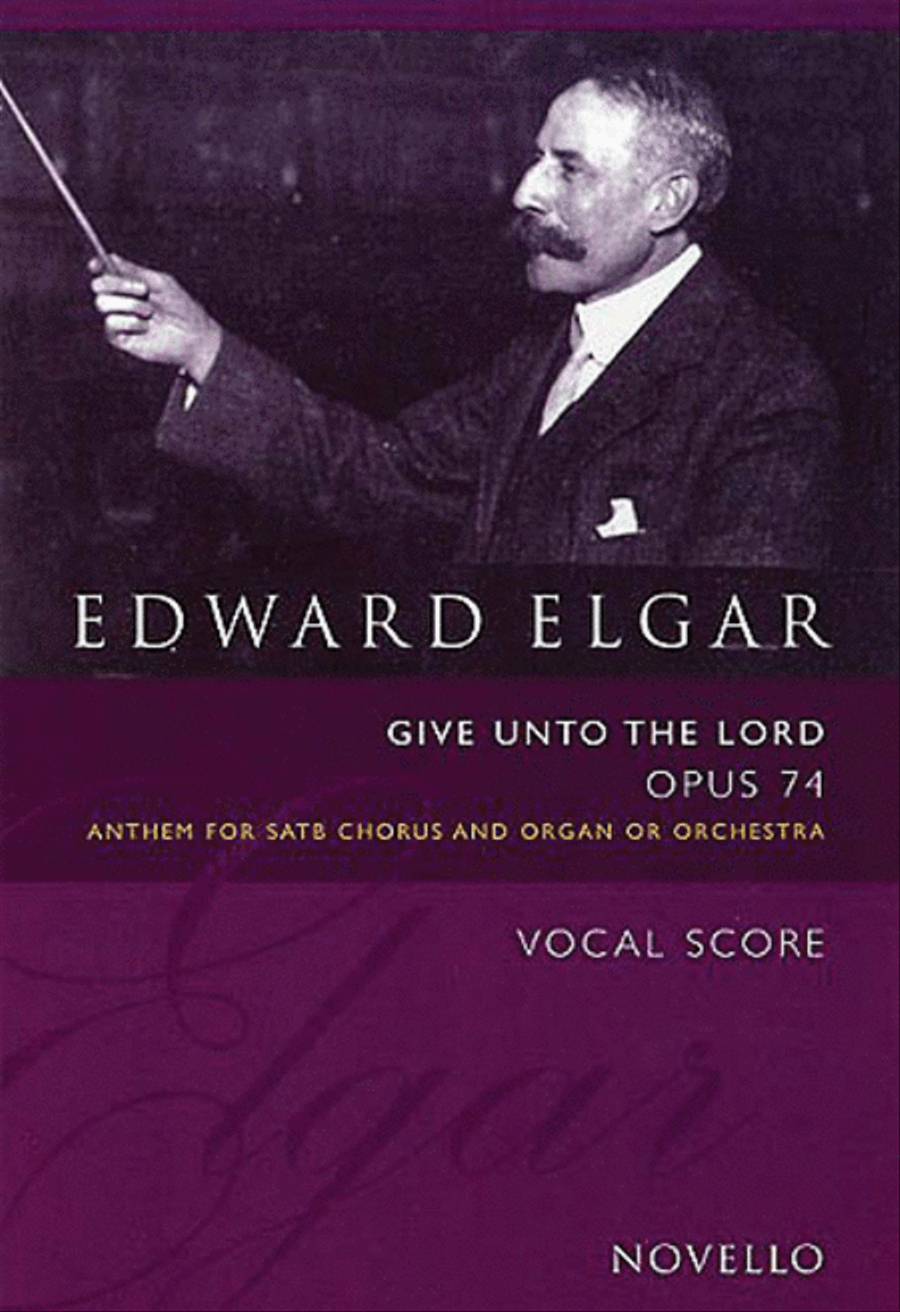 Give Unto the Lord, Op. 74 4-Part scores gallery preview page 1