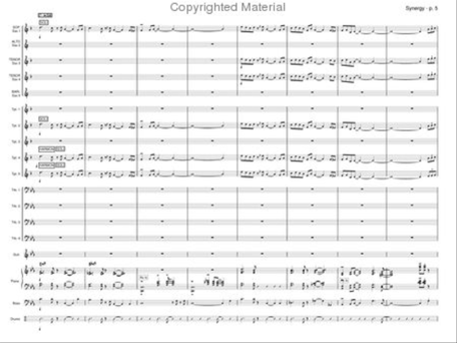 Synergy Synergy Jazz Ensemble scores gallery preview page 4