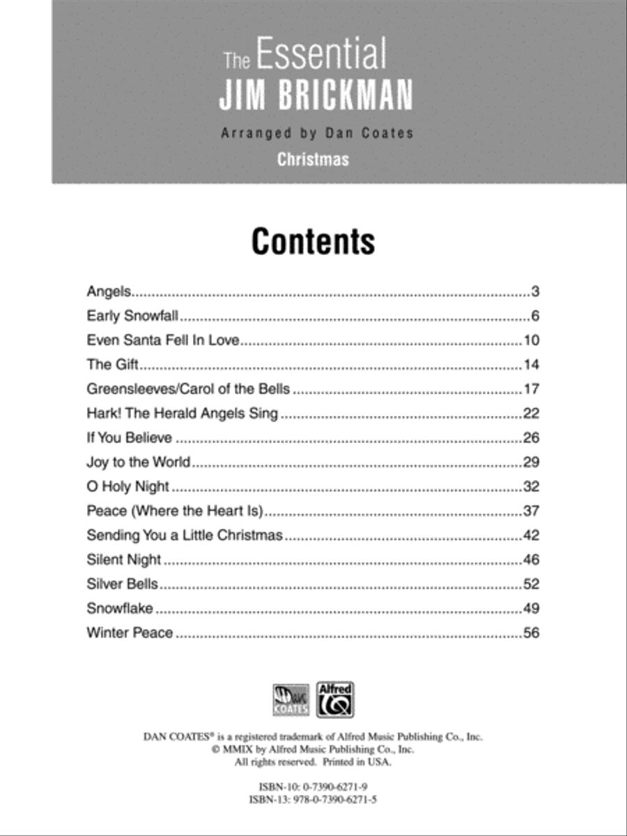The Essential Jim Brickman Easy Piano scores gallery preview page 2