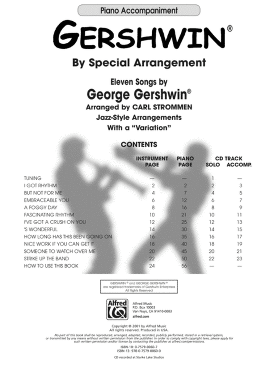 Gershwin by Special Arrangement