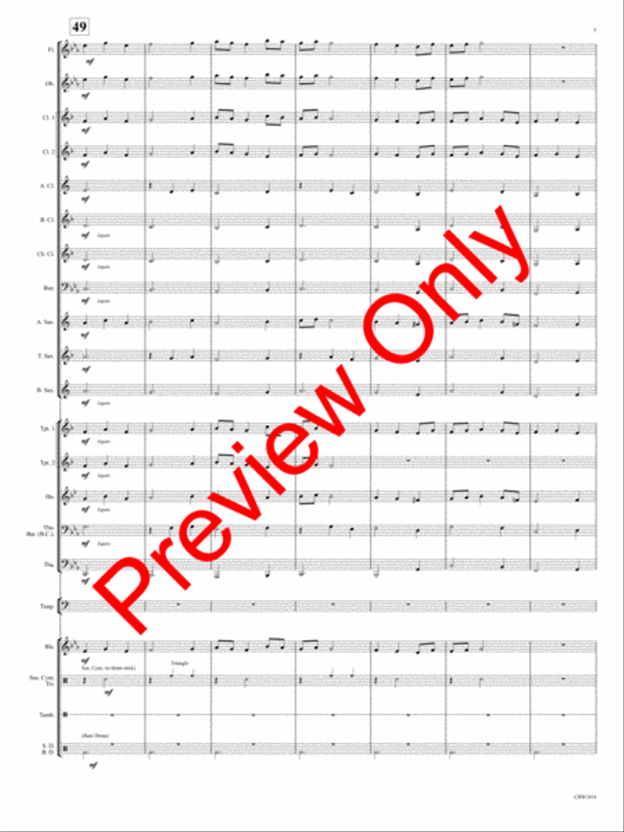 Laudis Concert Band scores gallery preview page 10