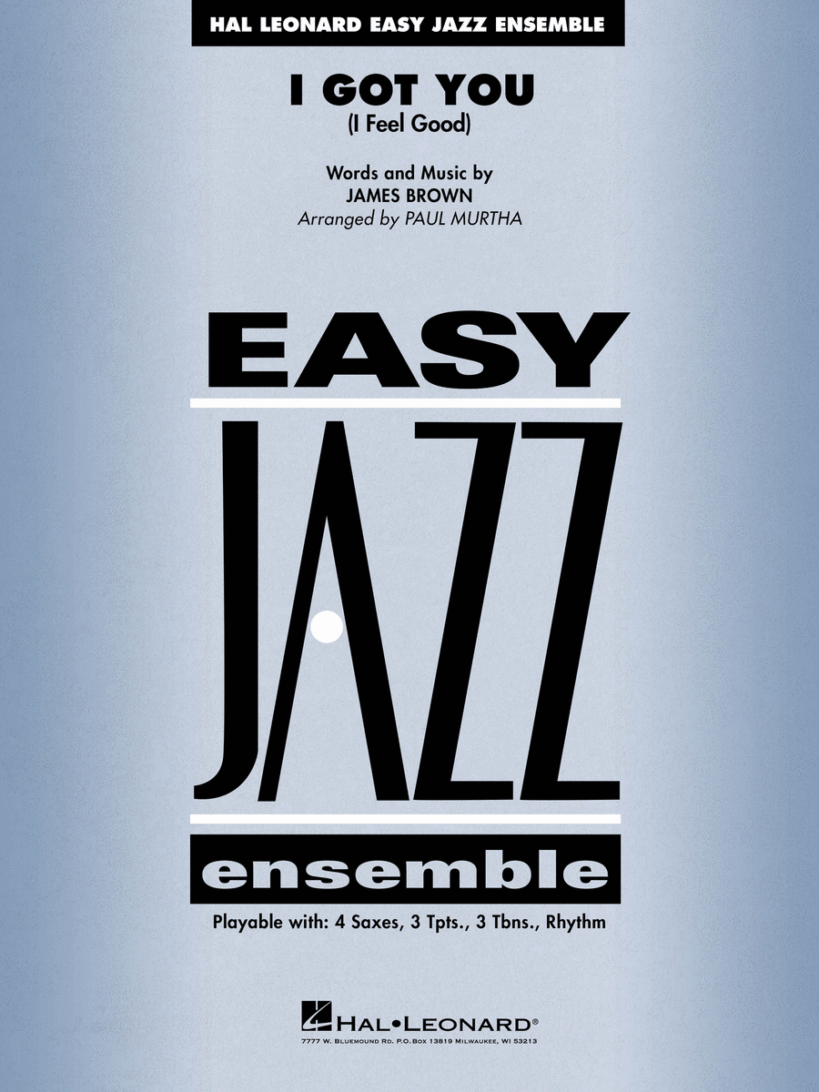 I Got You (I Feel Good) Jazz Ensemble scores gallery preview page 1