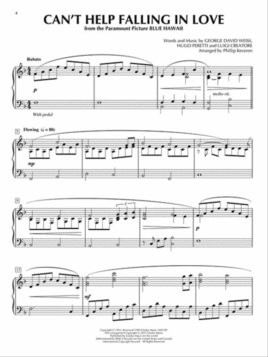 Best Piano Solos Piano Solo scores gallery preview page 3