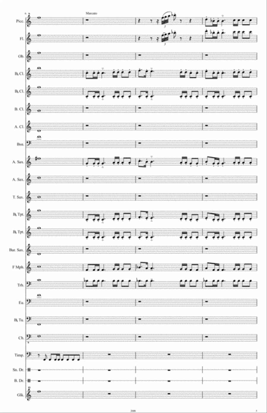 Triumph Concert Band scores gallery preview page 3