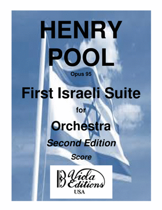 First Israeli Suite for Orchestra (Score)