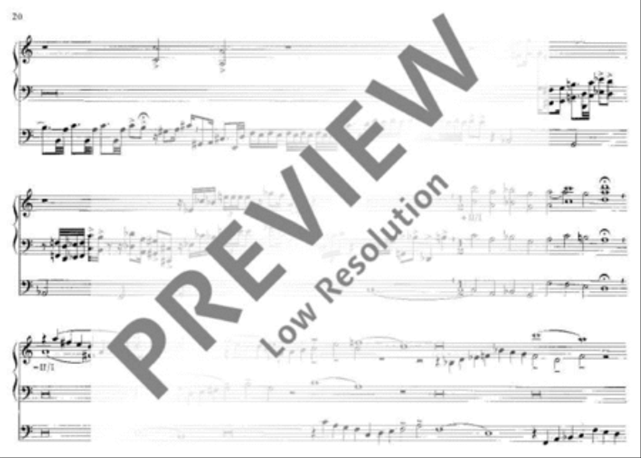 Cantiones Gregorianae pro organo Organ scores gallery preview page 21