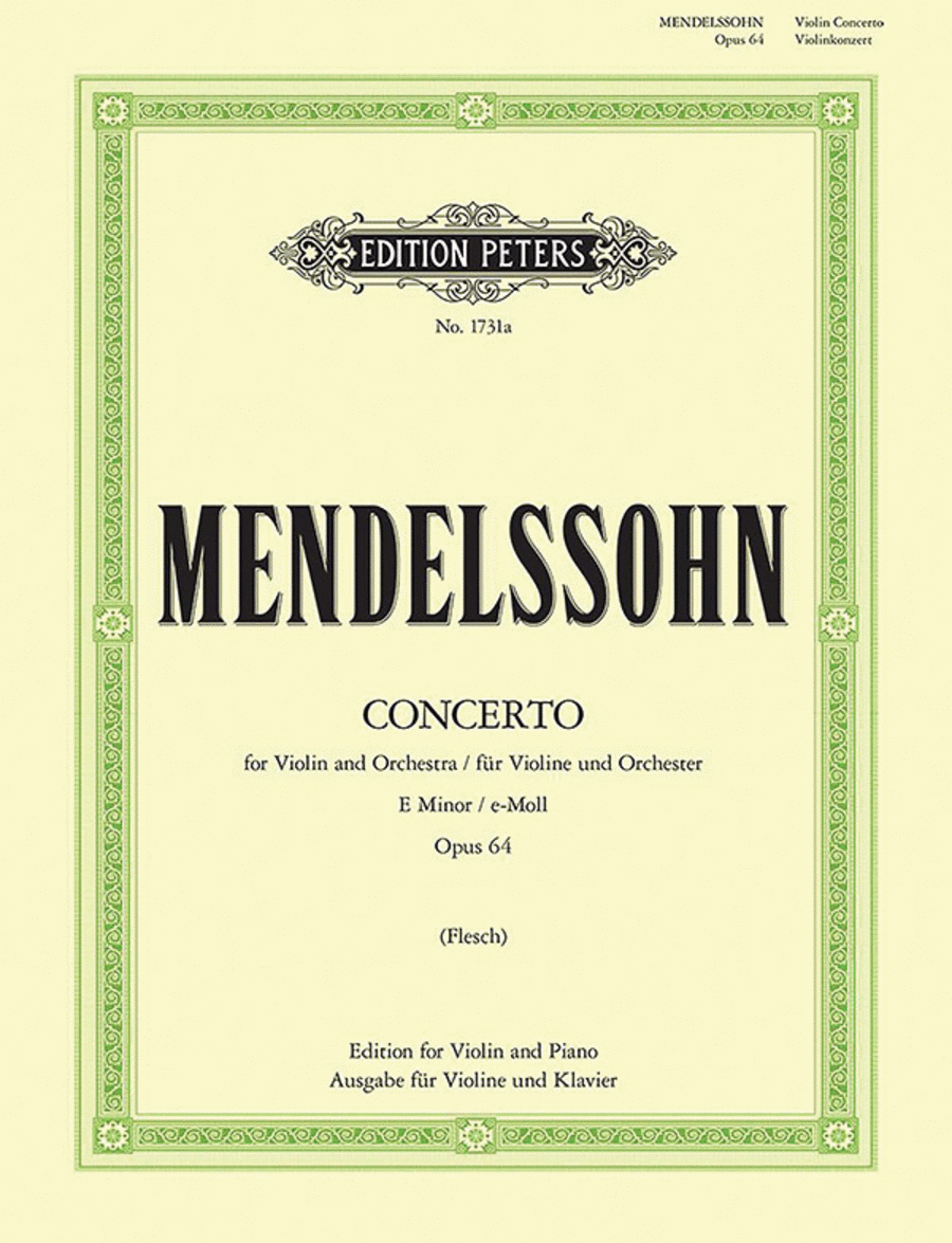 Book cover for Violin Concerto