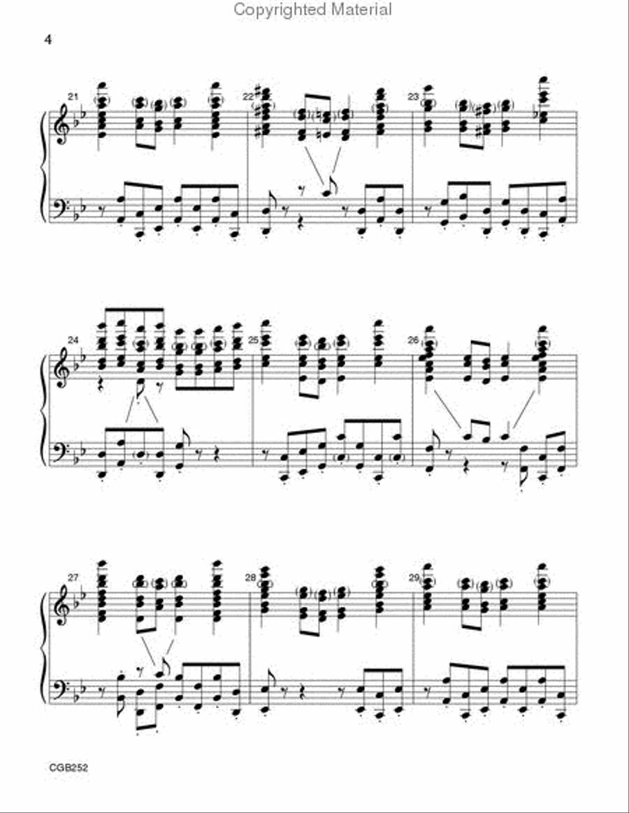Joyful Contemplation Handbell Choir scores gallery preview page 4