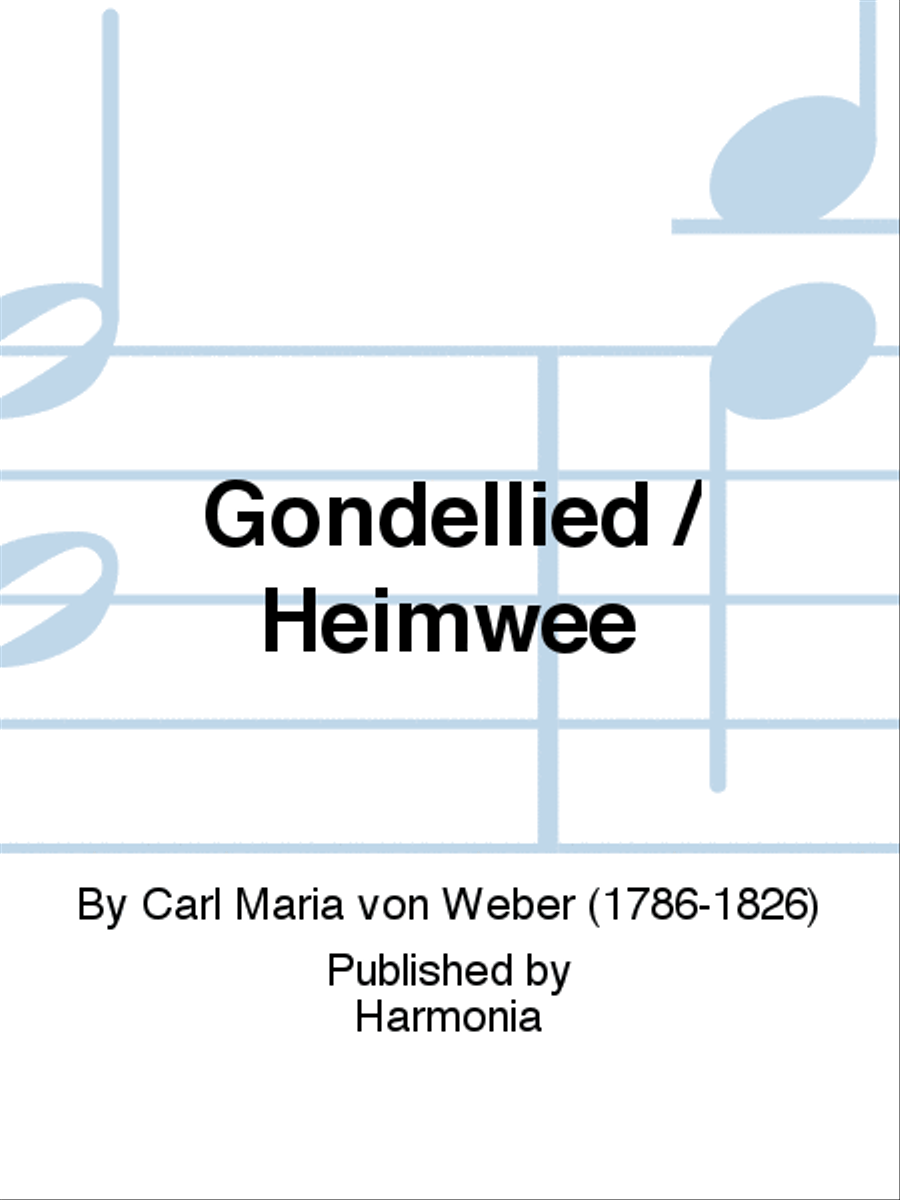 Gondellied / Heimwee SSA scores gallery preview page 1