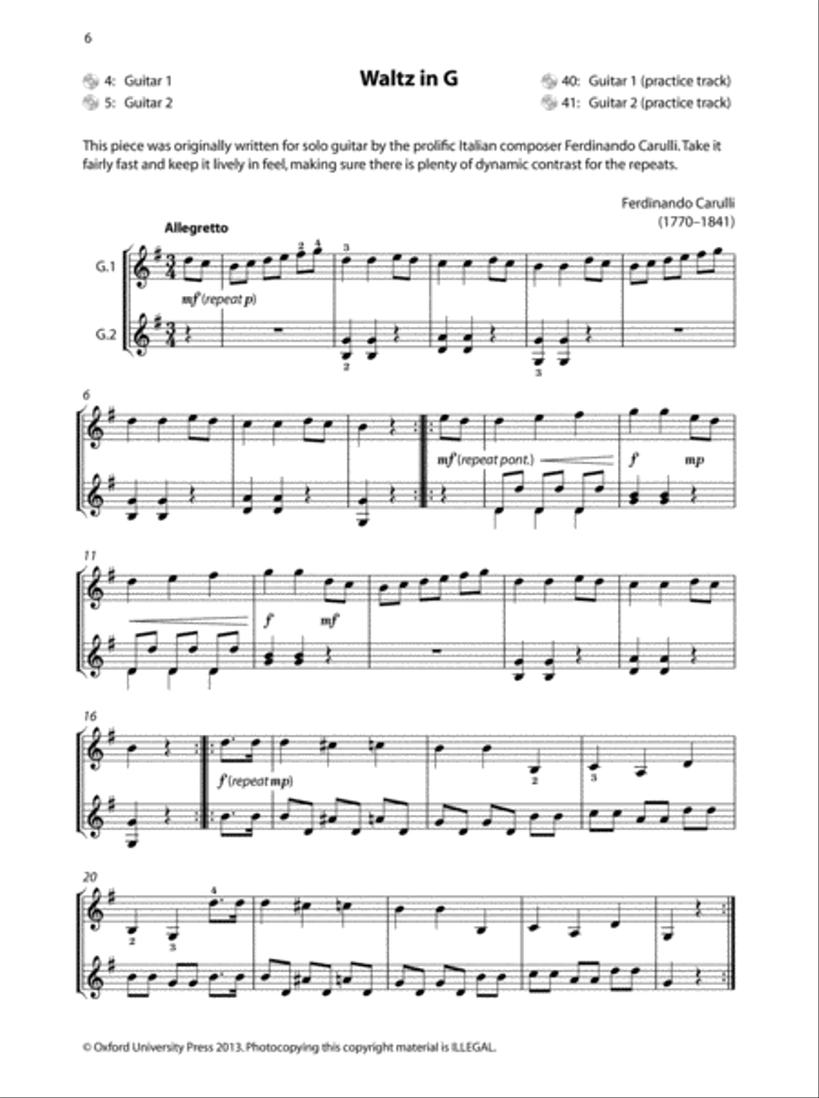 Enjoy Playing Guitar: Time for Two + CD Guitar scores gallery preview page 2