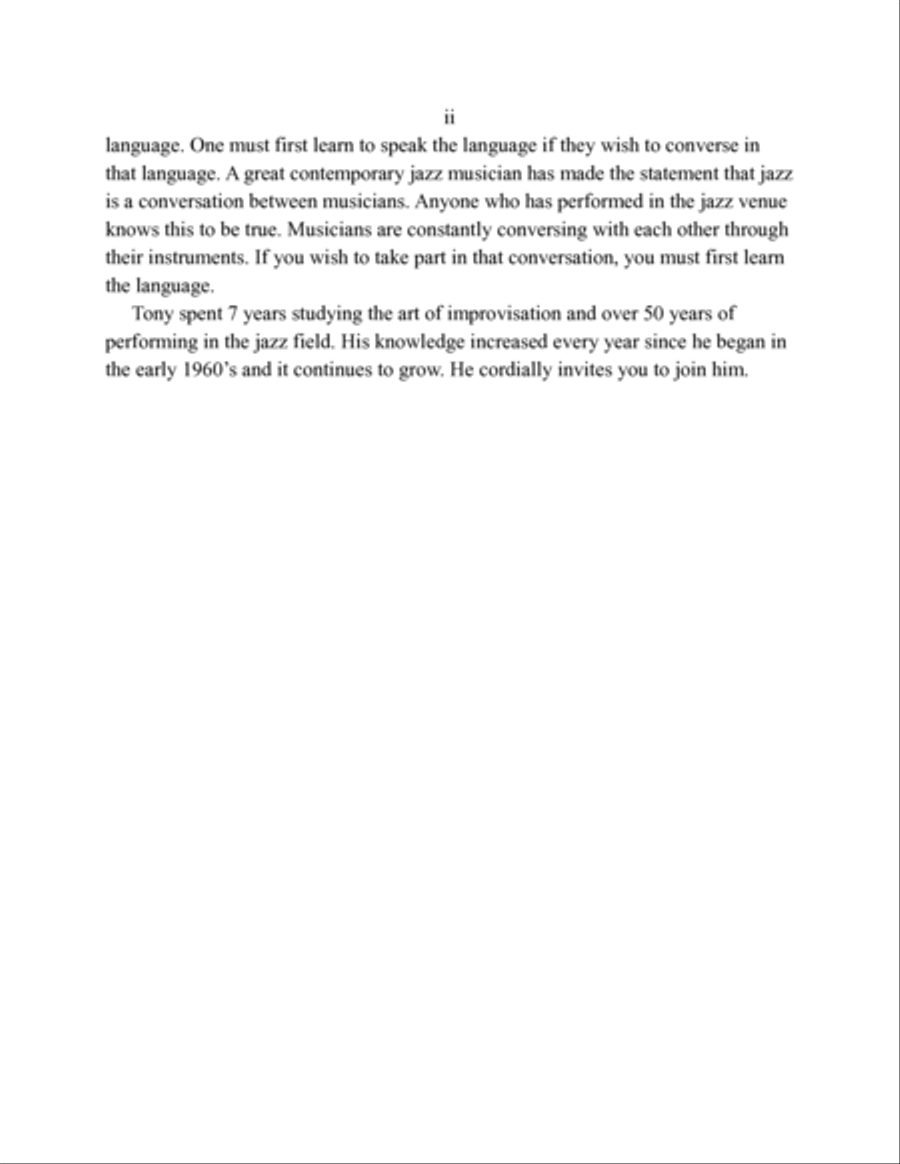 Jazz, The Language of Music - for Trumpet Trumpet Solo scores gallery preview page 3