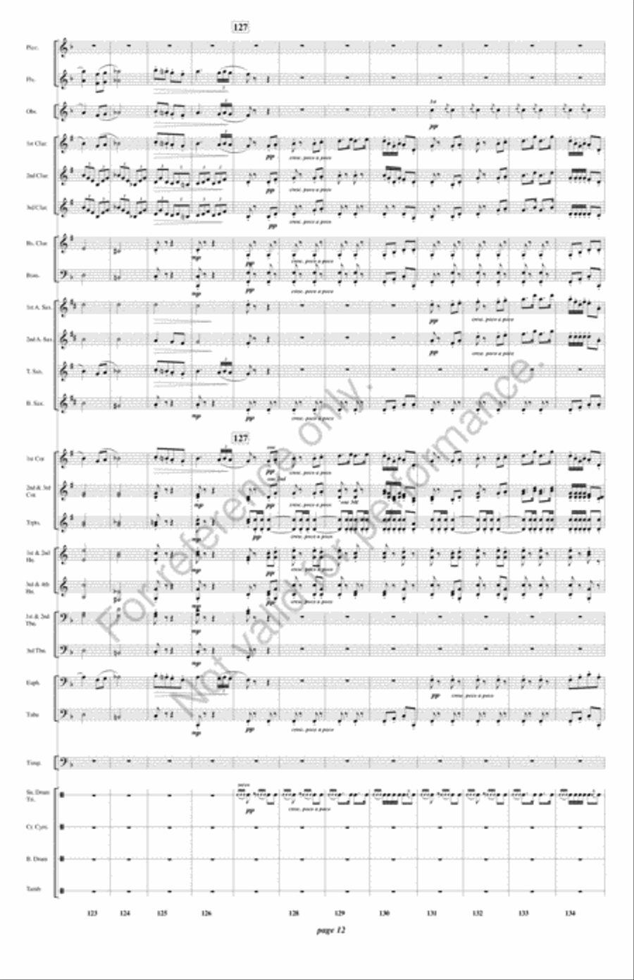 Fatinitza Fatinitza Concert Band scores gallery preview page 13