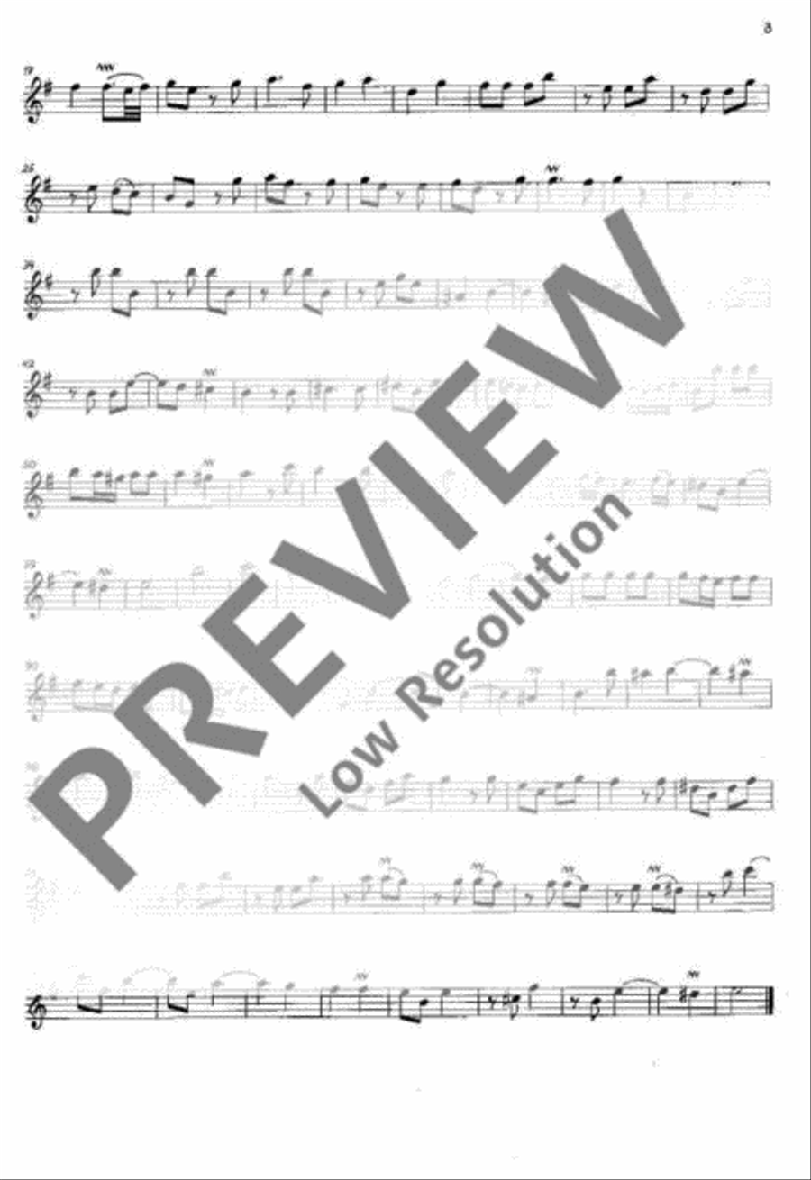 Sonata in E minor String Orchestra scores gallery preview page 3