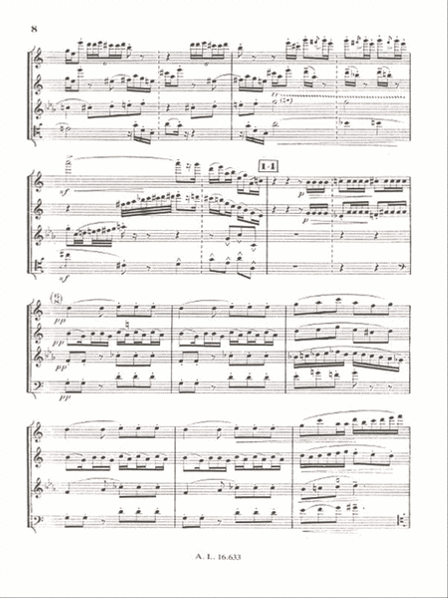 Deux Movements - MCMXXII Clarinet scores gallery preview page 2