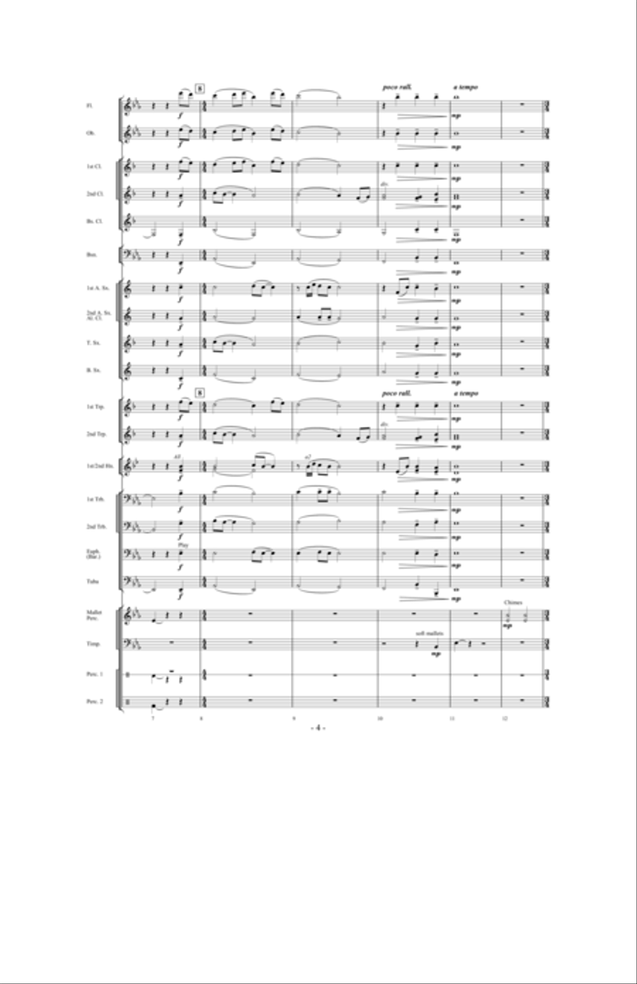 Divinum Mysterium Concert Band scores gallery preview page 3