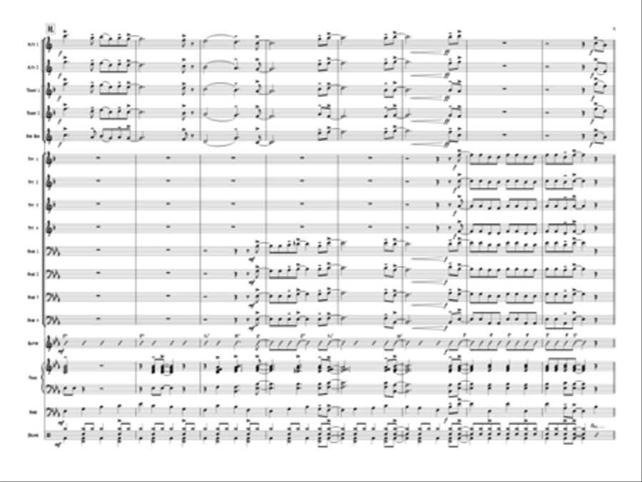 Joy To The World Jazz Ensemble scores gallery preview page 8