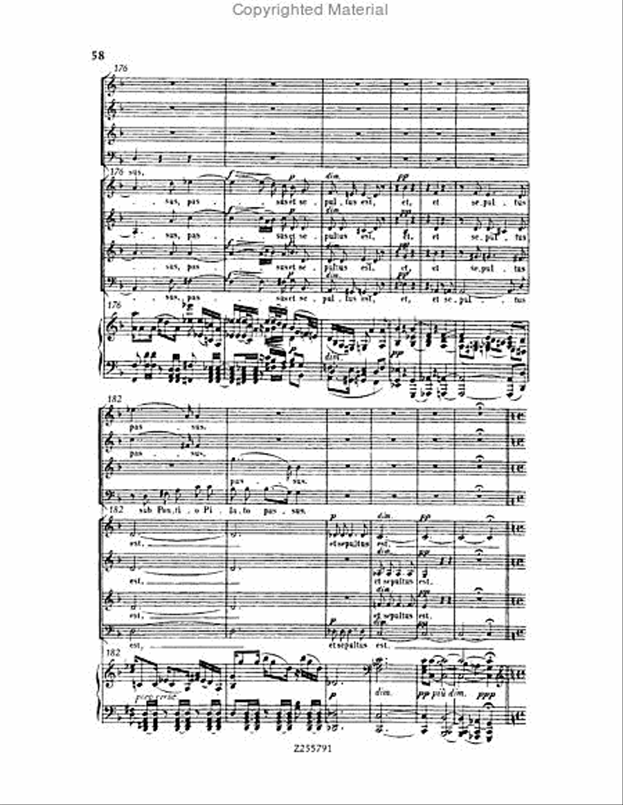 Missa Solemnis, Op.123 Choir scores gallery preview page 58