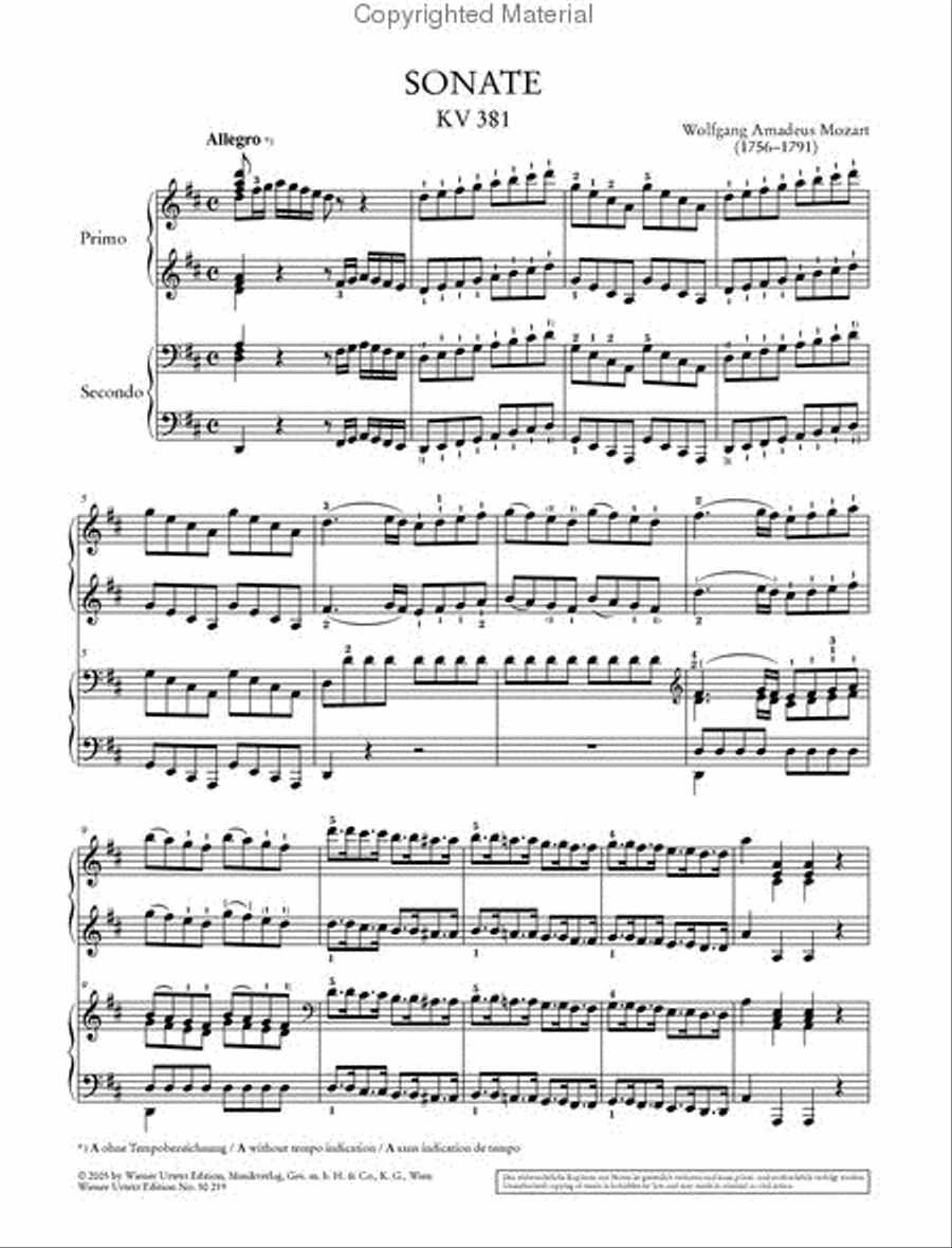 Works for Piano Four Hands Chamber Music scores gallery preview page 3