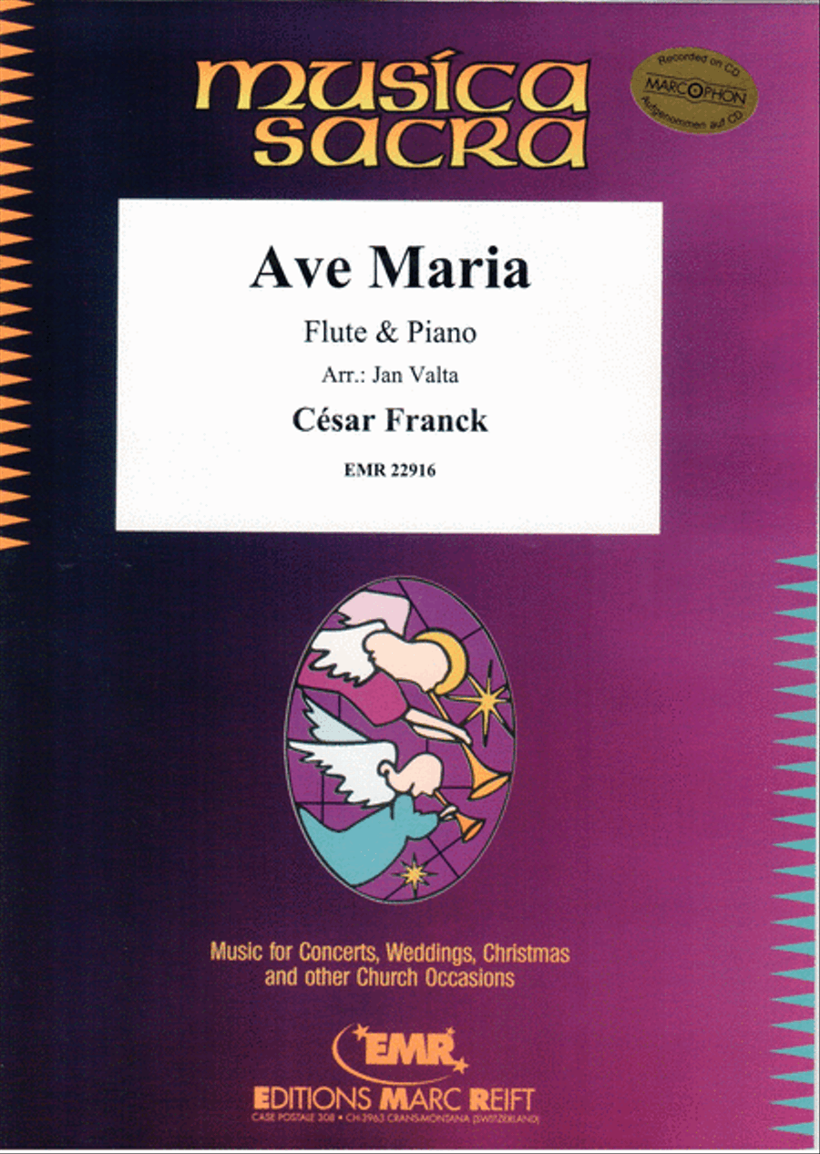 Ave Maria Flute Solo scores gallery preview page 1