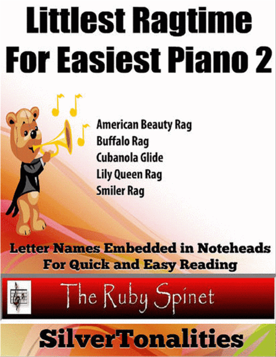 Littlest Ragtime for Easiest Piano 2 Sheet Music Easy Piano scores gallery preview page 1