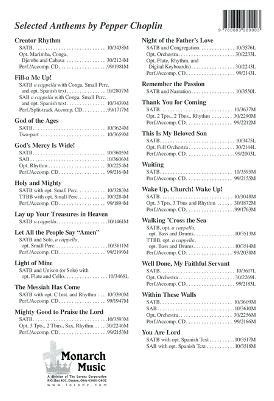 God of the Ages God of the Ages 2-Part scores gallery preview page 13