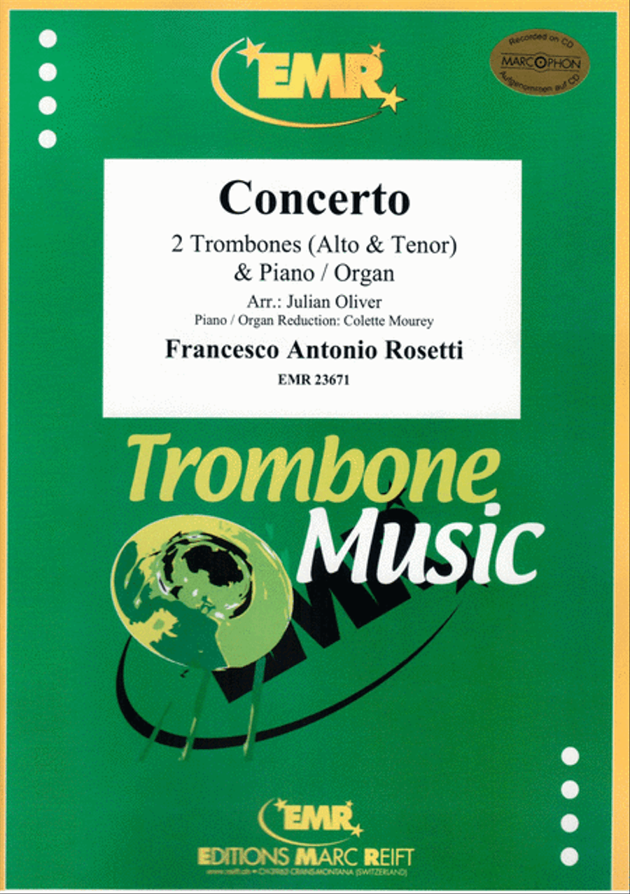 Concerto Trombone Duet scores gallery preview page 1
