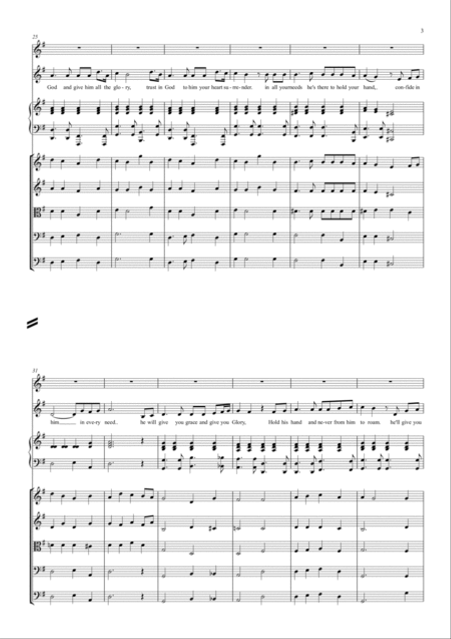 Hold on to God Hold on to God Piano scores gallery preview page 3