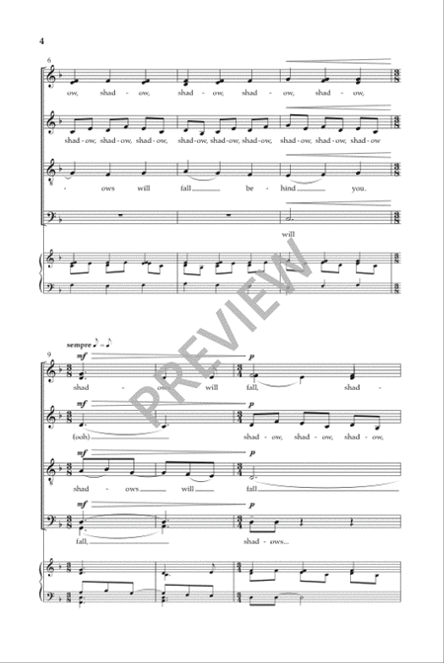 Shadows Will Fall Divisi scores gallery preview page 5