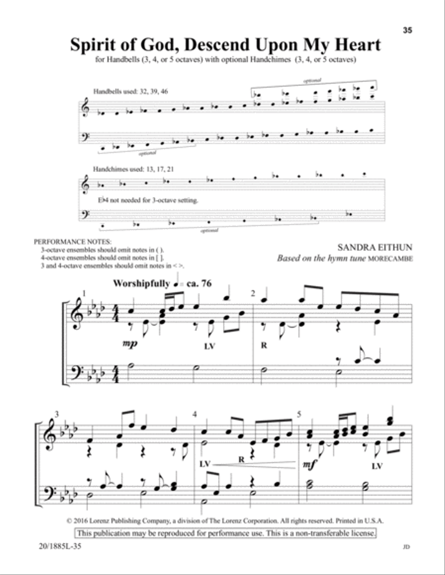 Easter and Beyond 5-Octaves scores gallery preview page 7