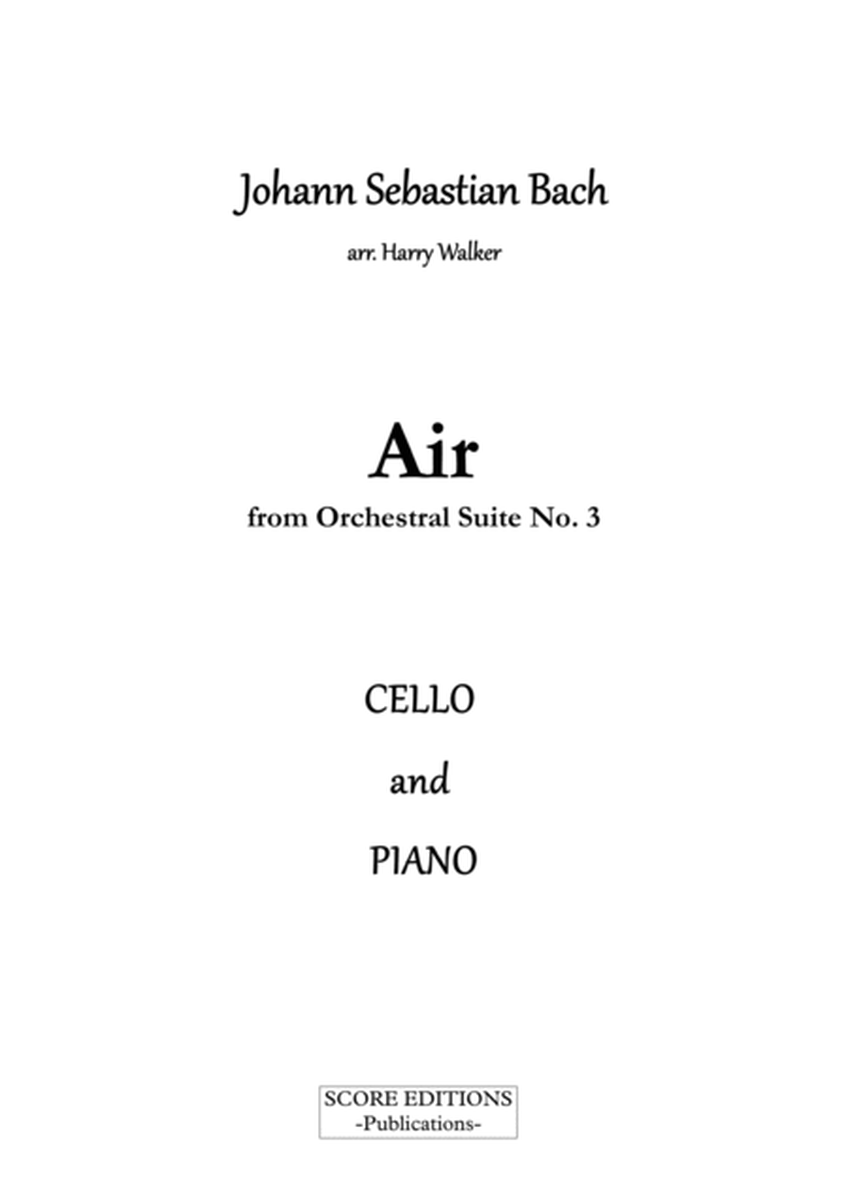 Bach Air from Suite No.3 (for Cello and Piano) image number null