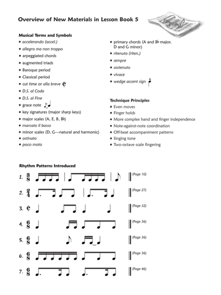 Premier Piano Course Lesson Book, Book 5 image number null