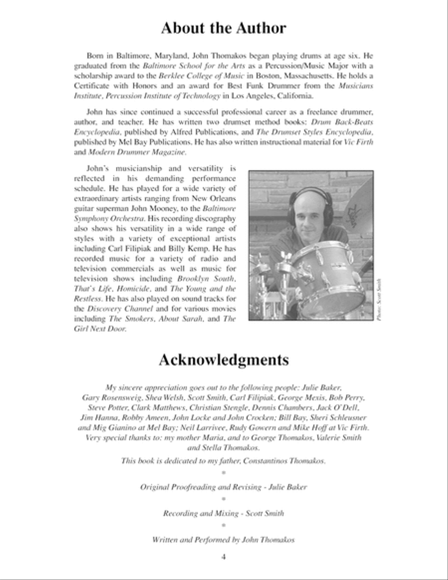 The Drum Set Styles Encyclopedia Drum Set scores gallery preview page 5