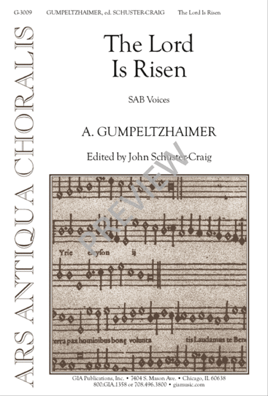 The Lord Is Risen The Lord Is Risen 3-Part scores gallery preview page 2