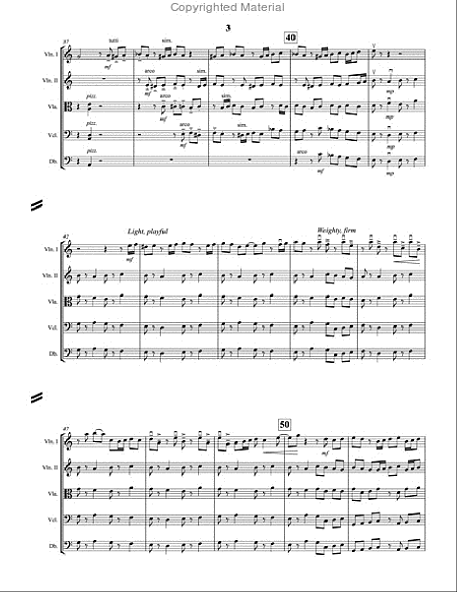 Tango Concertante String Orchestra scores gallery preview page 4