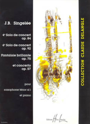 Book cover for 4eme et 6eme Solos de concert / Fantaisie brillante / Concerto Op. 57