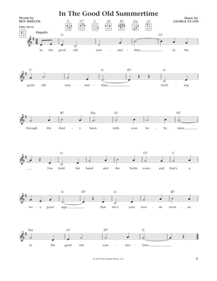 In The Good Old Summertime (from The Daily Ukulele) (arr. Liz and Jim Beloff)