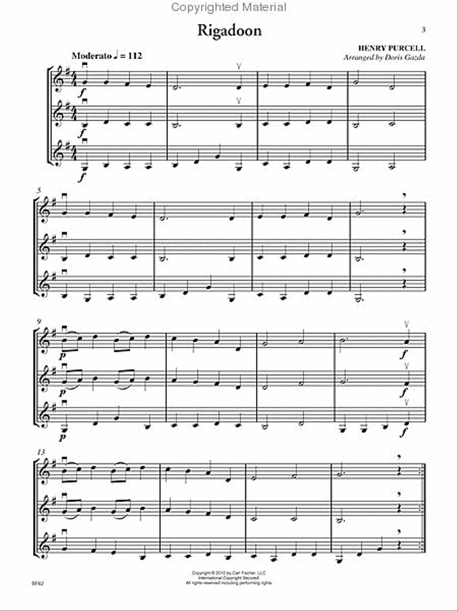 Progressive Trios for Strings String Orchestra scores gallery preview page 2
