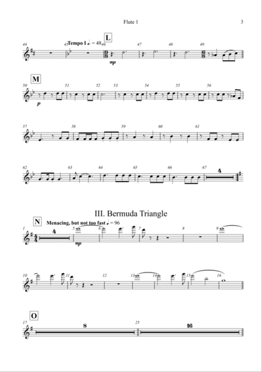 Boat Symphony (Concert Band) - Parts Concert Band scores gallery preview page 3