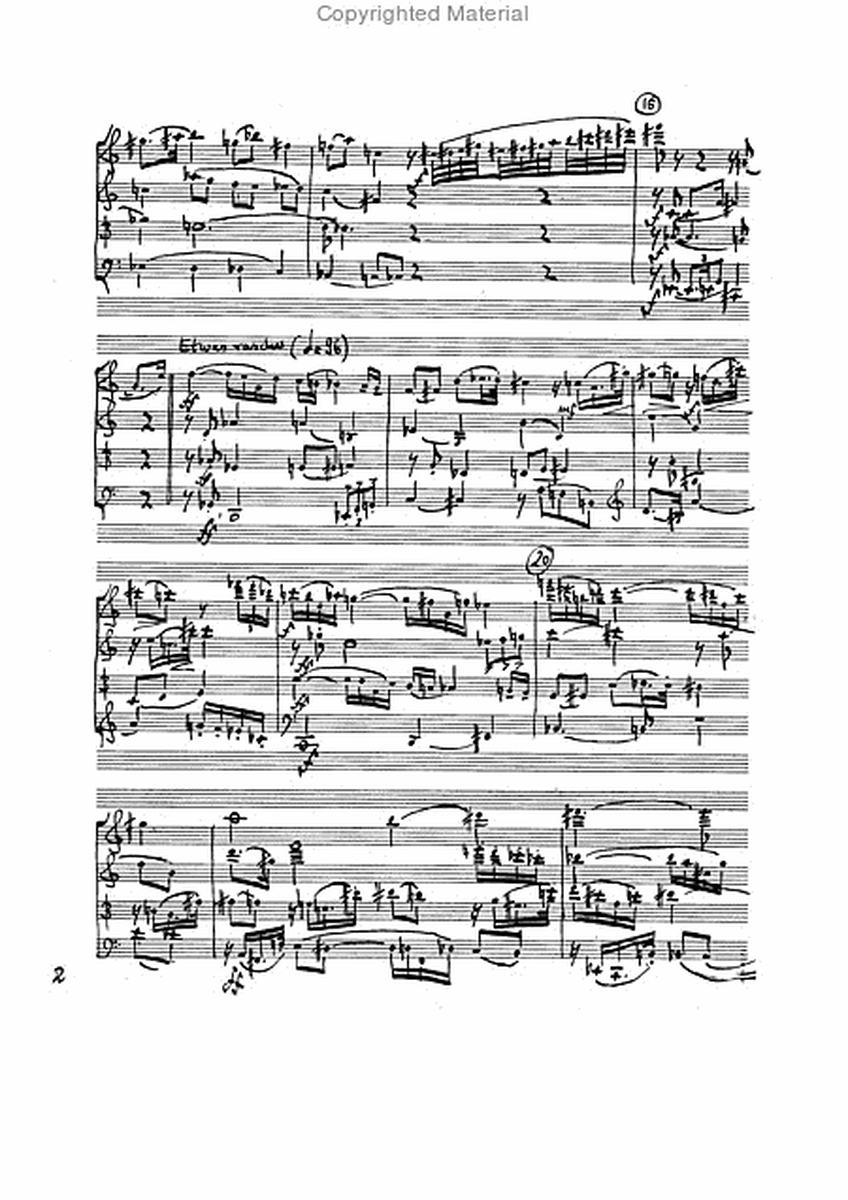 Streichquartett Nr. 1 op. 3 (1972/75)