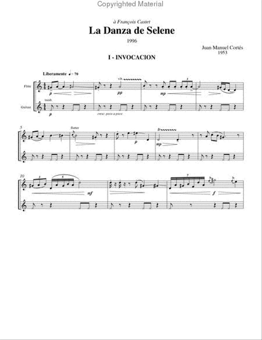 La Danza de Selene La Danza de Selene Flute scores gallery preview page 2