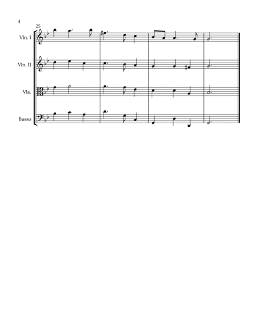 Alcina Saraband Alcina Saraband String Orchestra scores gallery preview page 4