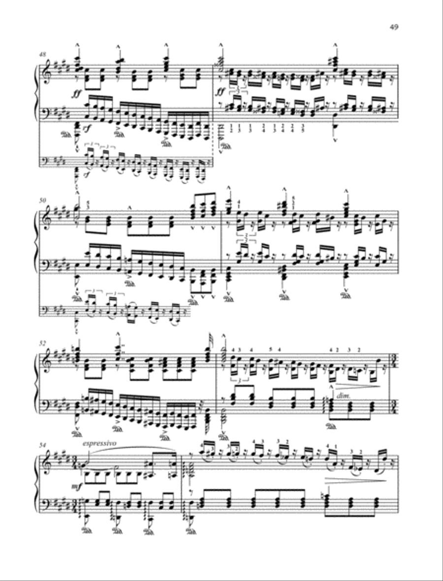 Pilgerchor Pilgerchor Piano Solo scores gallery preview page 4
