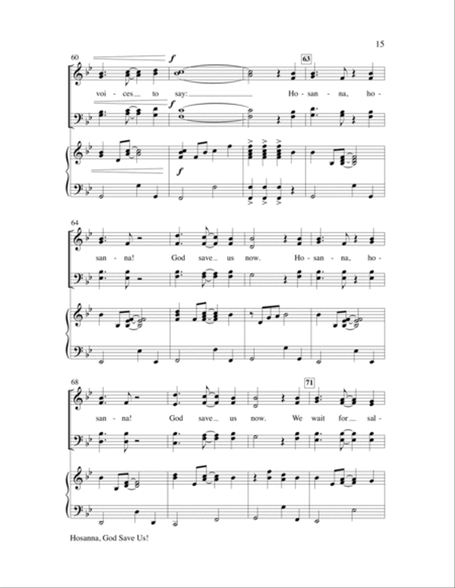 God So Loved Choir scores gallery preview page 21