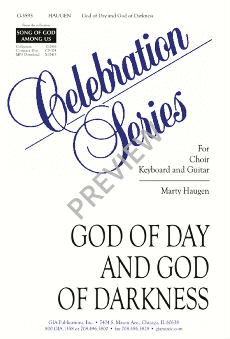 God of Day and God of Darkness Unison Choir scores gallery preview page 2
