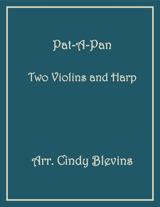 Book cover for Pat-a-pan, Two Violins and Harp
