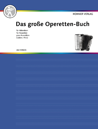 Book cover for Das große Operetten-Buch für Akkordeon