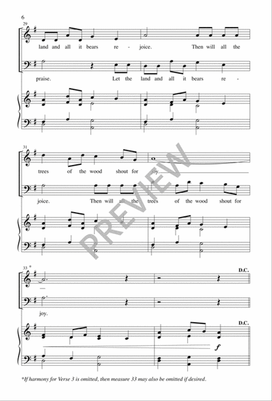 Today Is Born Our Savior 4-Part scores gallery preview page 7