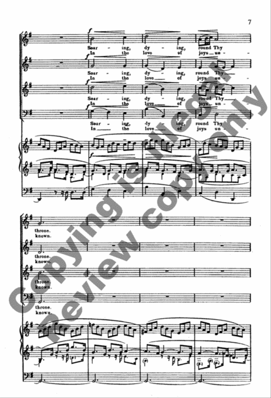 Jesu, Joy of Man's Desiring 4-Part scores gallery preview page 16