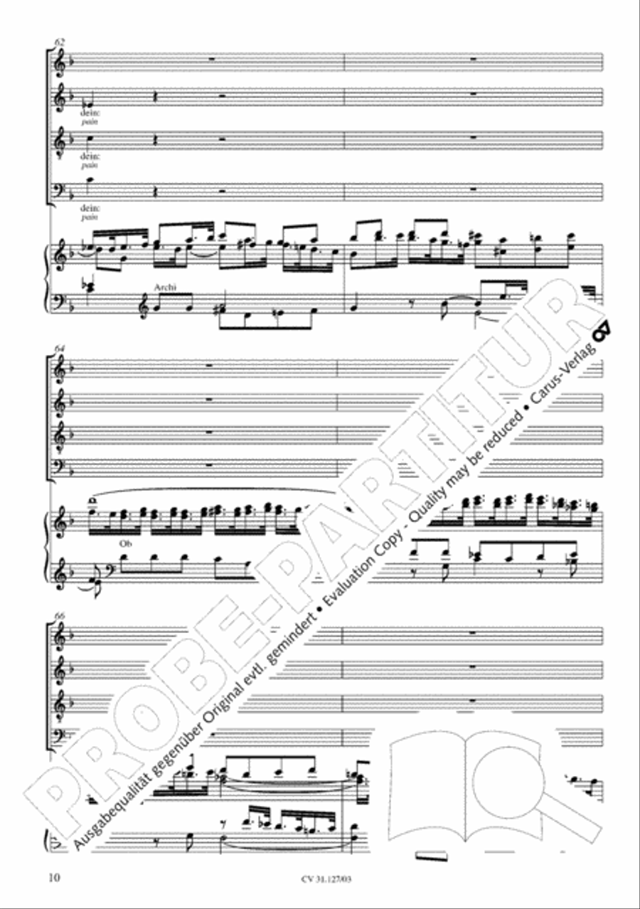 Thou who, a God, as man yet came (Herr Jesu Christ, wahr' Mensch und Gott) STB scores gallery preview page 15