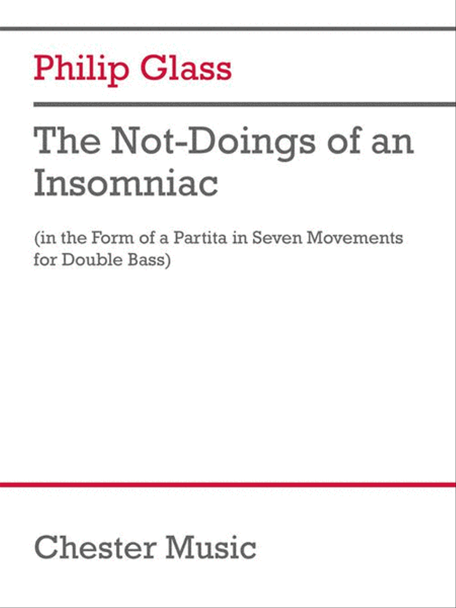 The Not-Doings of an Insomniac Double Bass scores gallery preview page 2